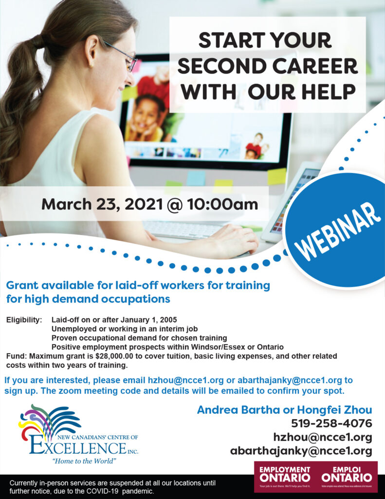 Second Career Webinar