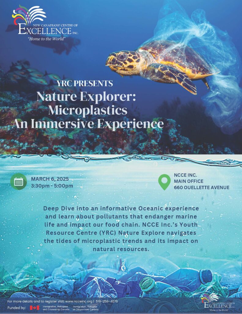 Nature Explorer: Microplastics An Immersive Experience @ NCCE Inc. - Main Branch | Windsor | Ontario | Canada