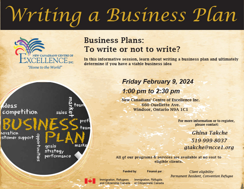 Writing a business plan